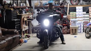 Testing the best motorcycle headlight / Vision x
