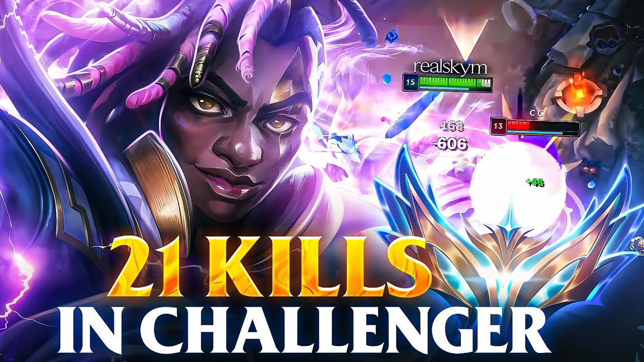 THIS IS HOW I GET 21 KILLS IN CHALLENGER | RANK 1 EKKO