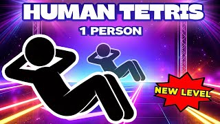 Human Tetris 1 Player Immersive Interactive Warm Up