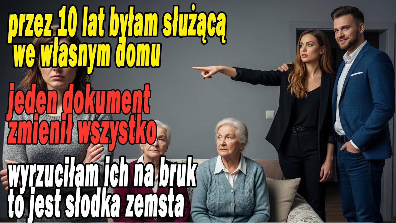 Teściowa chciała zabrać mi dom, więc wyrzuciłam całą jej rodzinę.