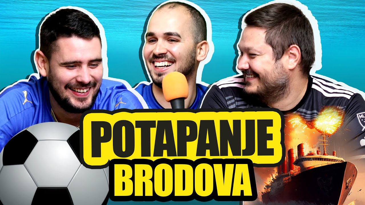 Fudbalski KVIZ Potapanje podmornica - ko prvi UNIŠTI protivnika POBEĐUJE! 💣
