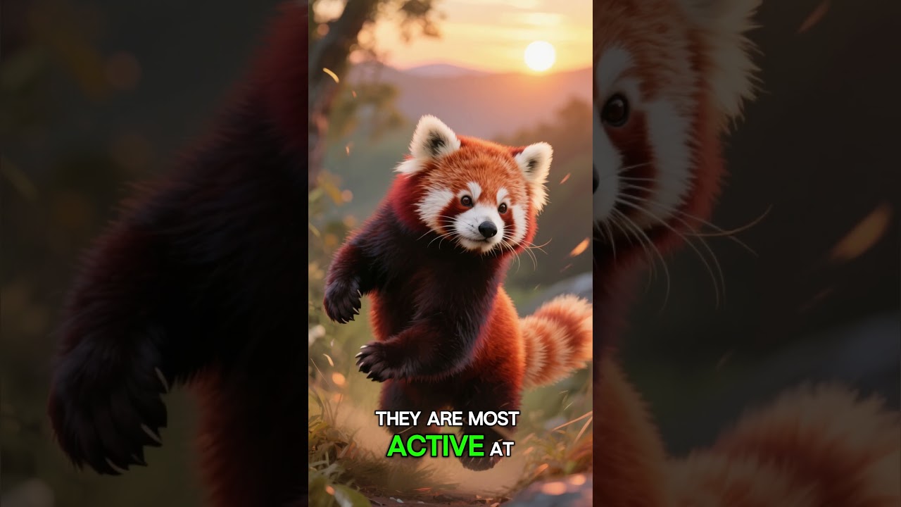 Красная панда 🐾 Редкий древесный обитатель с огромным пушистым хвостом | Большие идеи, короткие в...