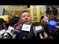 2015.01.24 - 《佔領香港》 佔中三子 「預約被捕」 前 戴耀庭 見傳媒