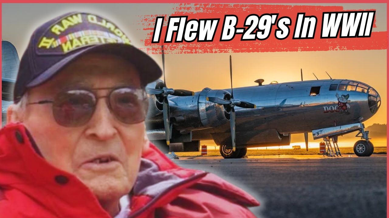 Flying The B-29 Bomber in WWII - Bob Mitchell Full Interview