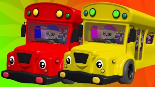 Колеса на автобусе | детского стишка | Baby Bao Panda | Nursery Rhyme For Kids | Wheels on the Bus