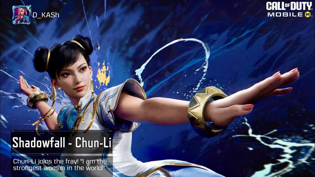 Codm x Street Fighter 6|New Legendary Shadowfall-Chun-Li🙅‍♀️ FULL DRAW ...