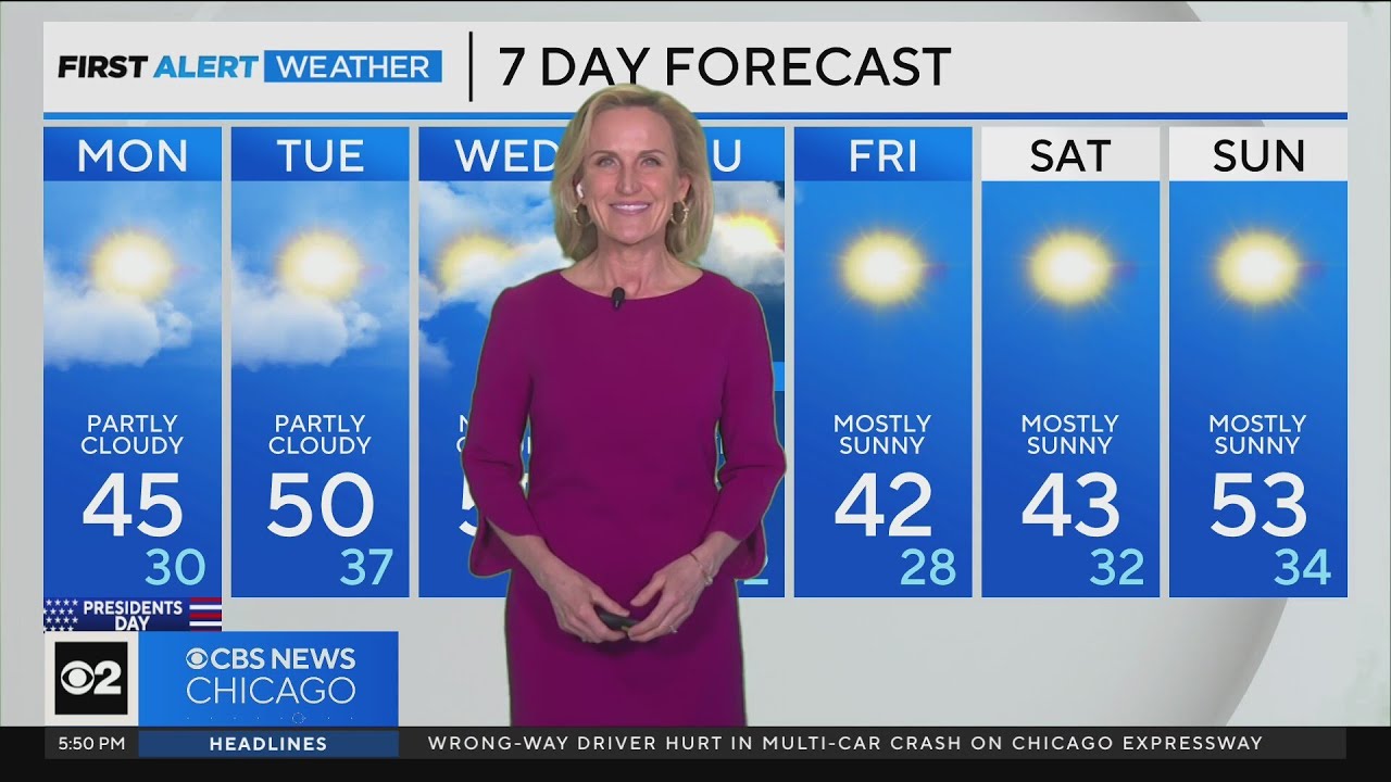 Gradual warming trend ahead for Chicago area - YouTube