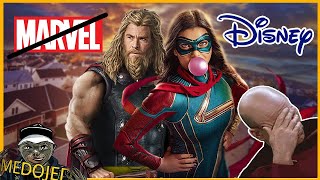 Ms. Marvel a Thor Ukazují Rozpor Mezi Disney a Diváky MCU