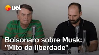 Live de Bolsonaro: ex-presidente fala em 'apoio de fora muito forte' em embate entre Musk e Moraes