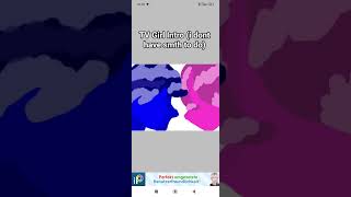 TV Girl Intro #idk #tvgirl #music #intro #creative #art