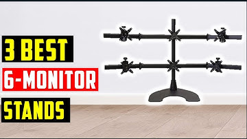 ✅Top 3 Best 6-Monitor Stands 2023 | High Quality Six Monitor Mounts for Your Computer