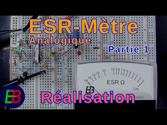 Testeur de condensateur ESR à plage automatique, a – Grandado