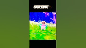 Shiny Axew full evolution!  ✨ #pokemon #shinypokemon #gaming