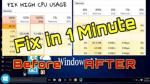 HOW TO FIX HIGH CPU USAGE | NEW