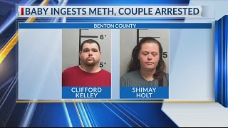 Infant in ICU after ingesting meth, couple arrested KNWA News Today