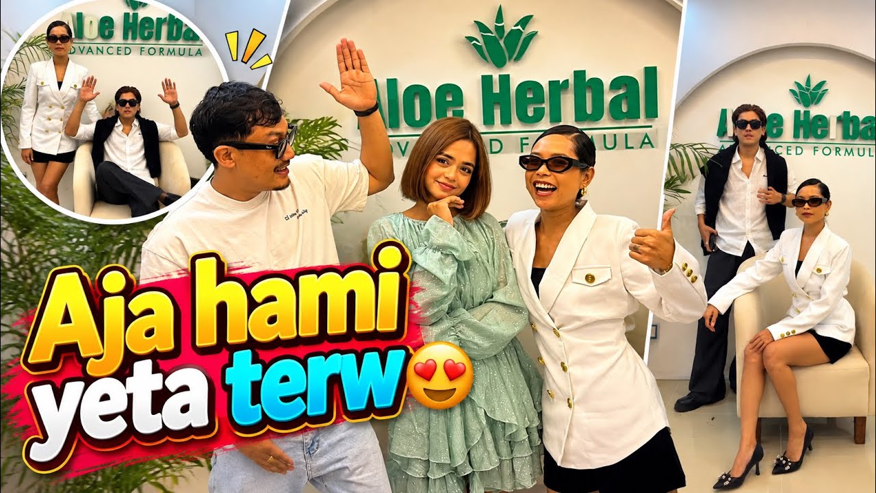 SATHI SANGA DHARAI PAXI VET VO🤗//ALOE HURBAL KO OPENI CEREMONY🥳//bebo_vlog🌍❤️🥀