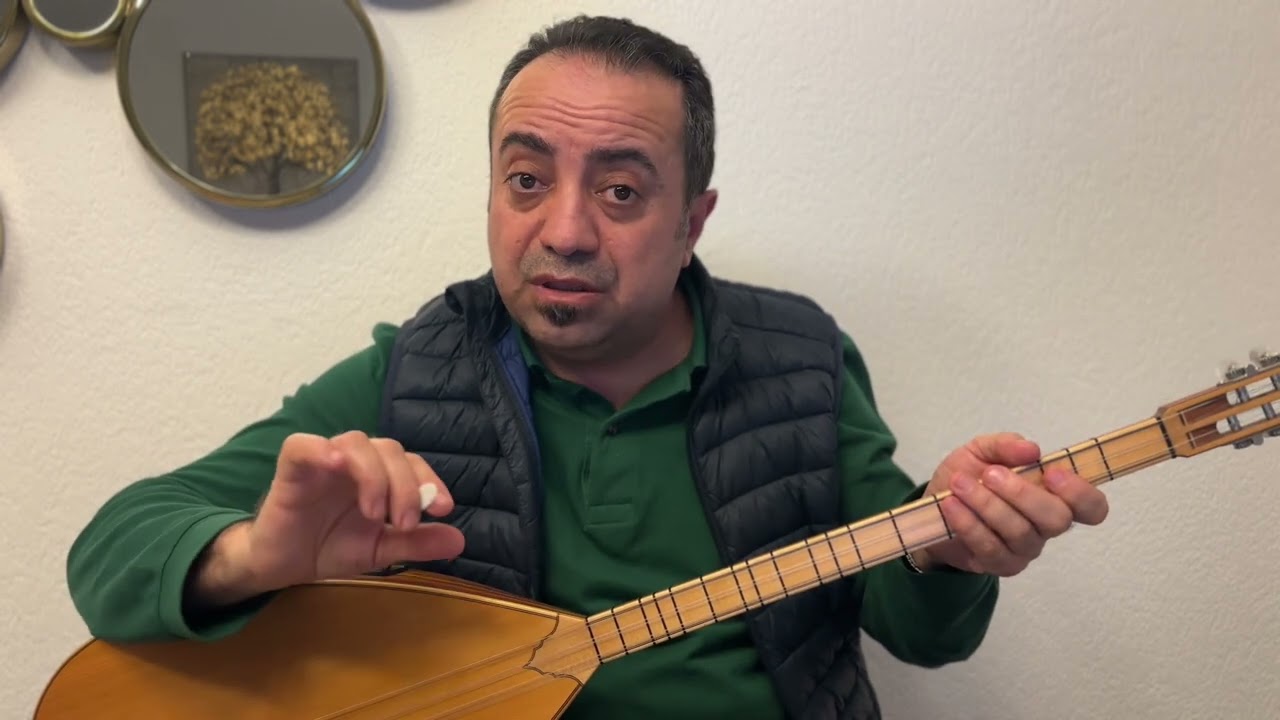 Erdem Demir Benim dilim laldir yüreğim suskun saz bölümü nota anlatım videosu #2025