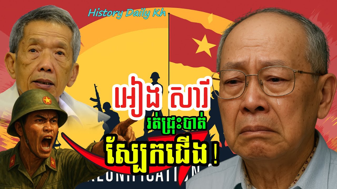 Ep120/អៀង សារី រត់បាត់ស្បែកជើងអស់។ ដួលរលំទាន់ហ៊ន់។ វាយបានភ្នំពេញ និងតំបន់សំខាន់ៗ។ សត្រូវបងប្អូនឯង។