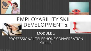 Employability Skills-1-Telephone Etiquette