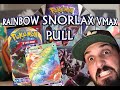 Rainbow Snorlax Vmax PULL! Opening Pokémon Necrozma GX tin and 3 Sword & Shield packs