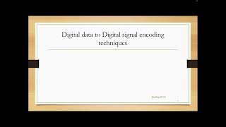 13DataCom Line coding NRZ AMI