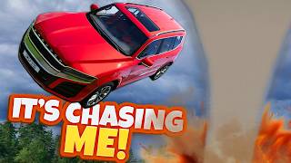 Every Tornado Is Chasing Me… (BeamNG Drive Mods) screenshot 1