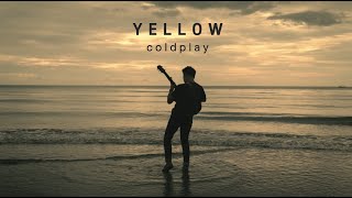 Yellow (Coldplay) - Fingerstyle Guitar Cover By Piano Figure видео