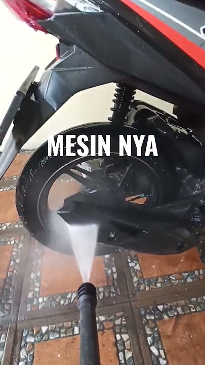 JET CLEANER TEKANAN REAL 90 BAR LUMPUR LANGSUNG RONTOK #shorts #jetcleaner #hondabeat