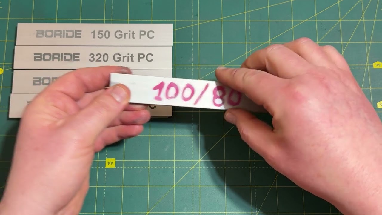 Як скласти оптимальний сет абразивів для заточування ножів. Моє IMHO.