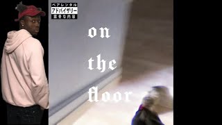 on the floor (lyrical music video)(icejjfish on the floor cover)