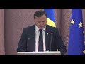 Prezentarea noului ministru al Afacerilor Interne, Andrei Năstase
