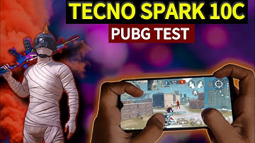 TECNO SPARK 10 C PUBG TEST || 2024 FULL GAMEING REVIEW 🔥