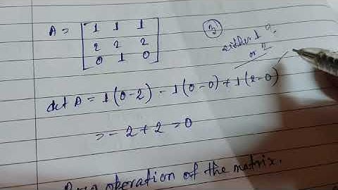 Rank of a square matrix