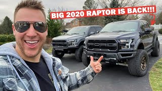 Installing a 4' FABTECH Lift on my 2020 Ford Raptor!!! Fits 37x13.50's EASILY!