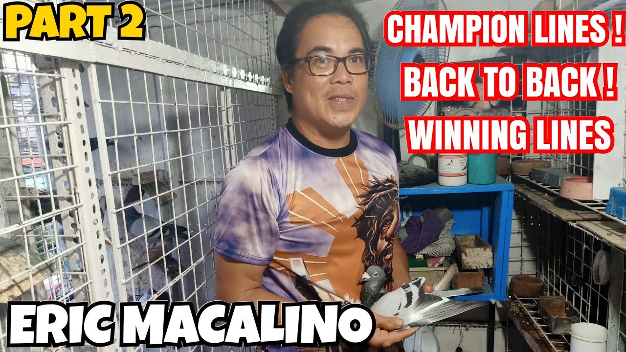 LOFT VISIT KAY BOSS ERIC MACALINO - PART 2 (BREEDERS SECTION)