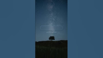 {وَاذْكُرِ اسْمَ رَبِّكَ بُكْرَةً وَأَصِيلًا} مقتطفات من سورة الإنسان 🌿