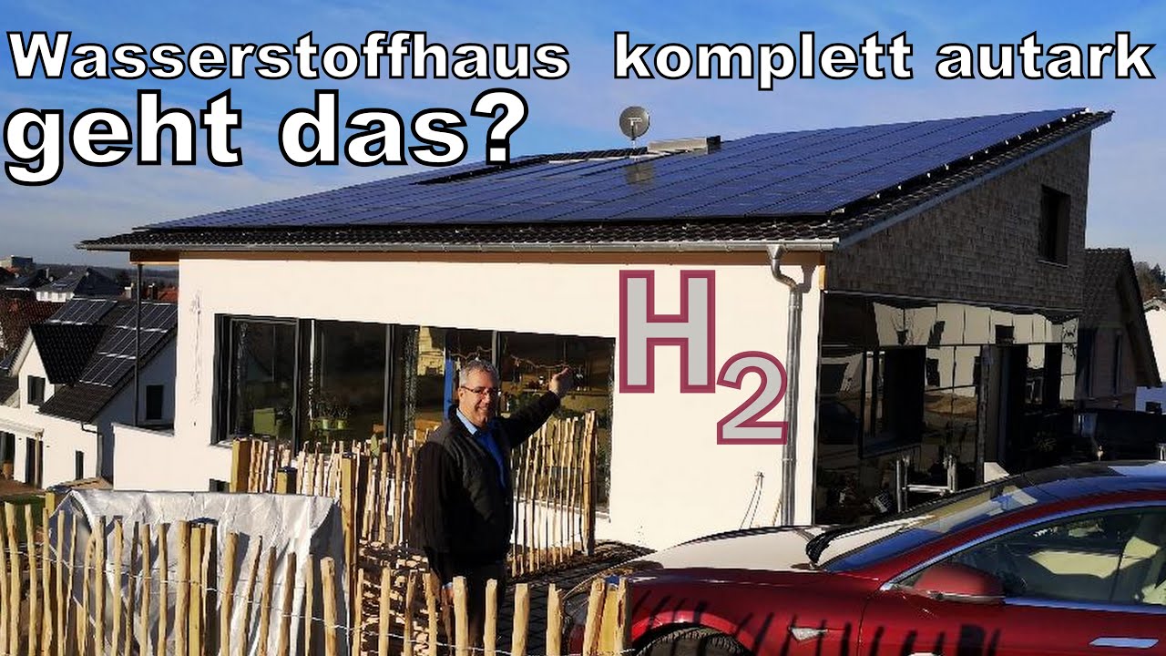 Update New Autarkes Wohnen 🏡 mit Wasserstoff💧 und Stromspeicher.