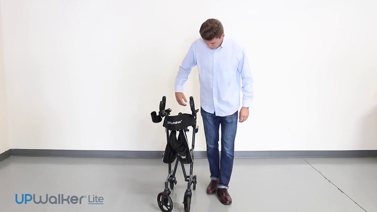 How to Fold and Transport UpWalker Lite? YouTube