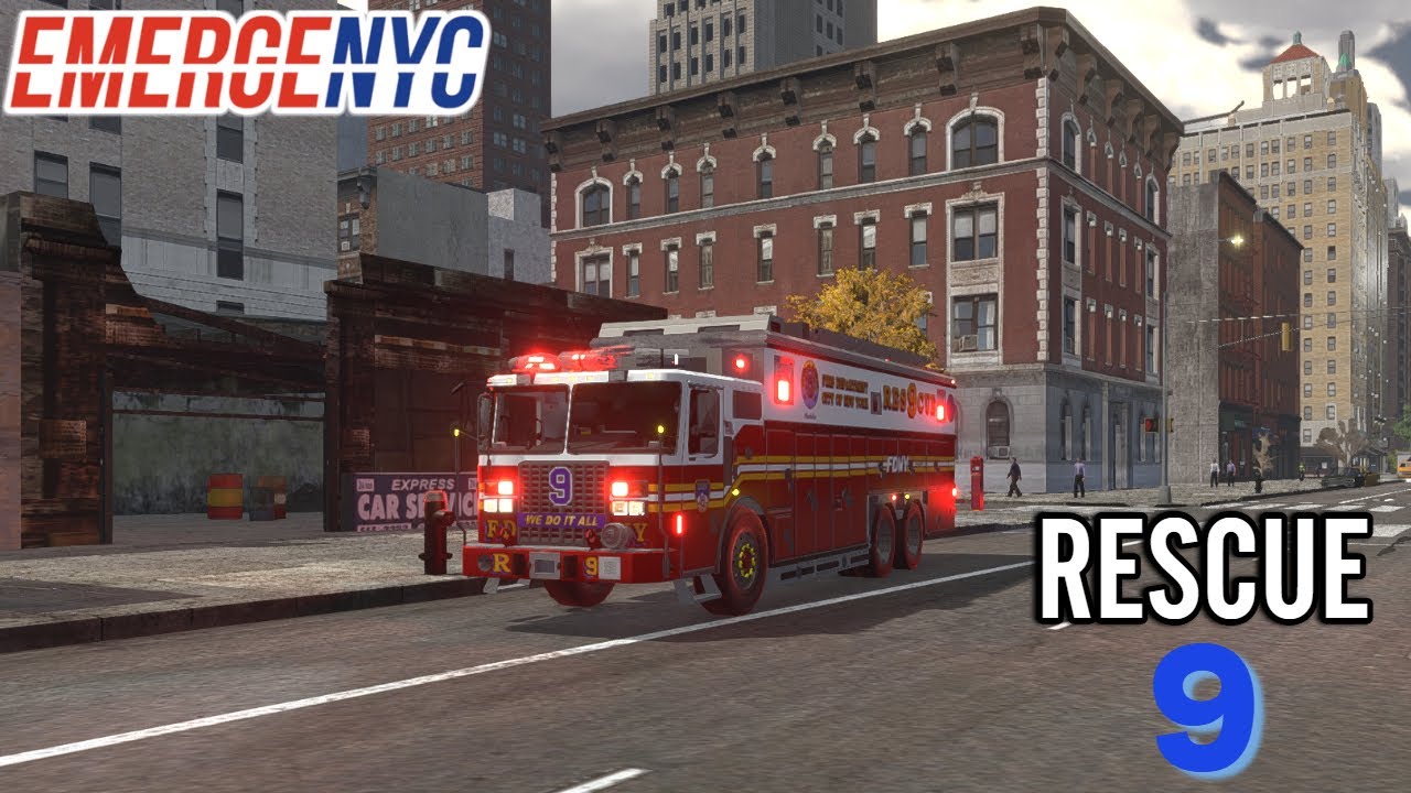 Mfd Rescue 9 FDNY Rescue 9 Responds to a Chemical Leak in EmergeNYC - Manhattan ...