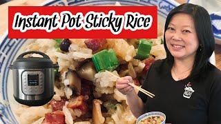 Instant Pot Chinese Sticky Rice Loh Mai Fan