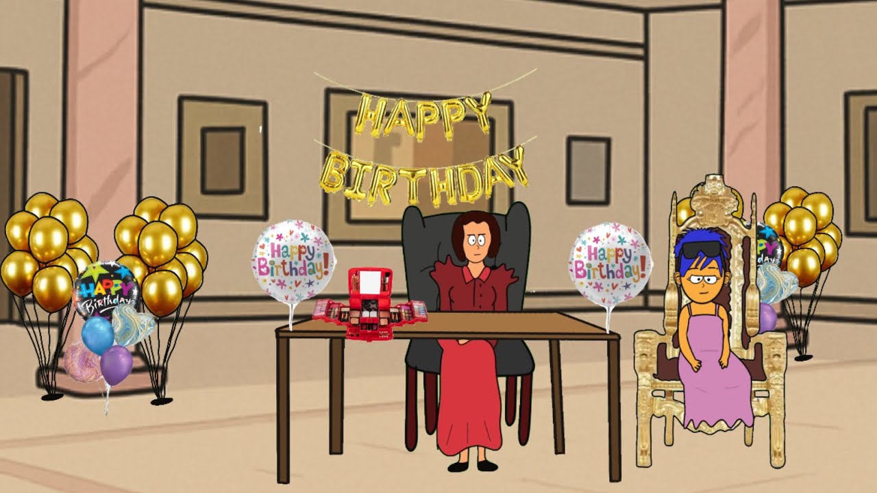 حفلة ميلاد بنت المديرة الدلوعه 