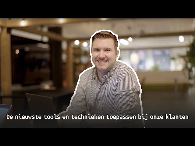 Watch Test Automation Engineer Sven Dekker on YouTube.