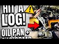 2015 Ford Focus Hit a Log - Oil Pan & A/CCompressor Damage (Mobile Mechanic Repair)