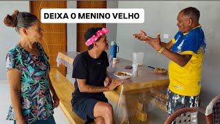 PAPAI NÃO GOSTOU QUE A MAINHA ME DEFENDEU ￼