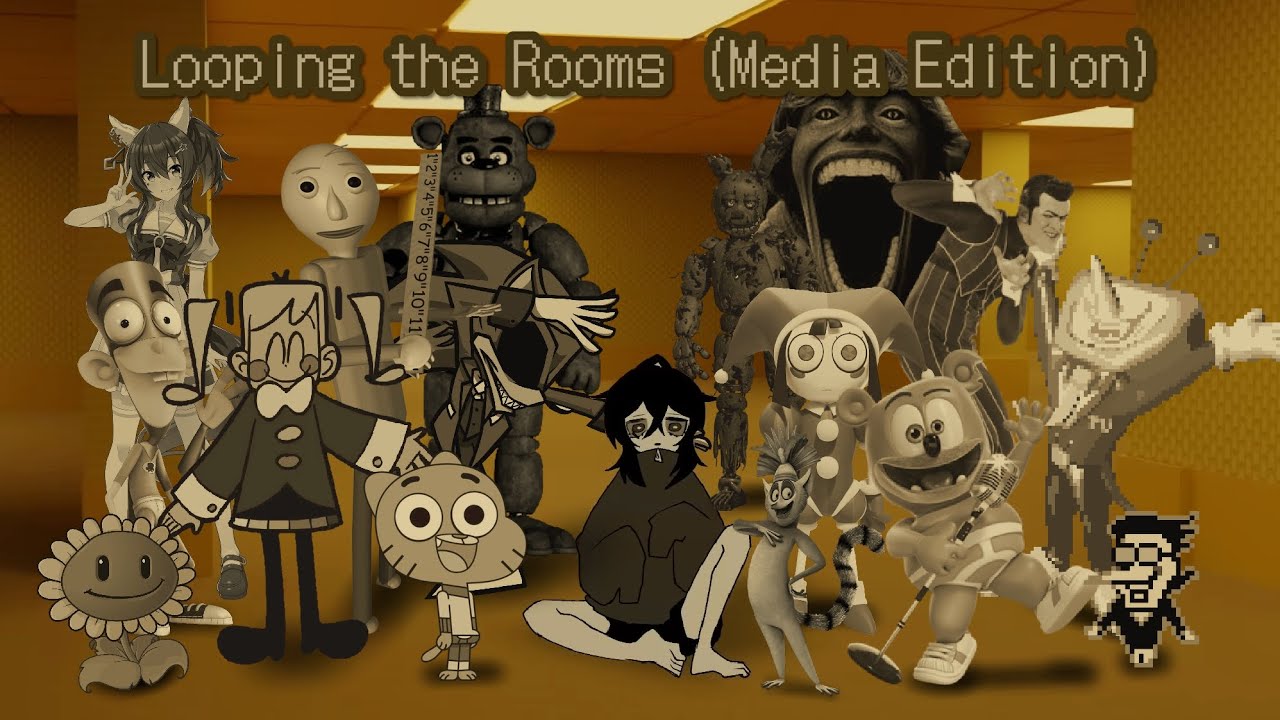 【MASHUP】Looping the Rooms (Media Edition) [by @tiled_mind]