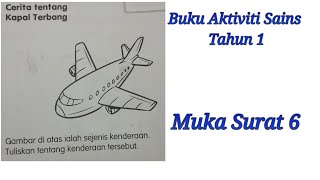 Buku Aktiviti Sains Tahun 1 Muka Surat 6 KPM