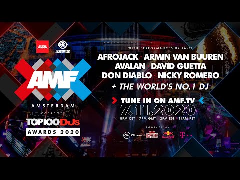 Amf Presents The Top 100 Djs Awards 2020: Lineup