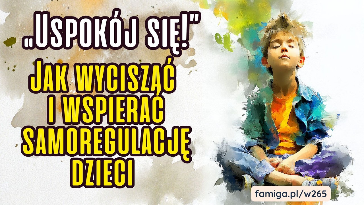 Uspokój się! – Jak wyciszać i wspierać samoregulację u dzieci