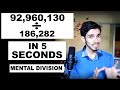 How to Calculate Faster than a Calculator - 5 (Mental division) by mathOgenius