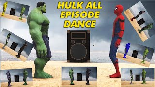 Hulk vs Hulk, Hulk Vs She Hulk \& Superheroes Dance All Episode